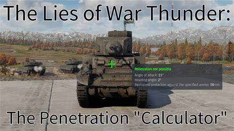 War Thunder Tank Calculator .